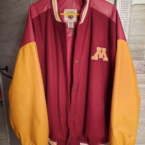 Minnesota Gophers Jacket College Steve & Barrys Size 3XL